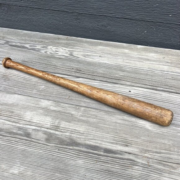 VTG Crackerjack Little League Hillerich & Bradsby Co. 02 Baseball Wood Bat 27" - Picture 9 of 15